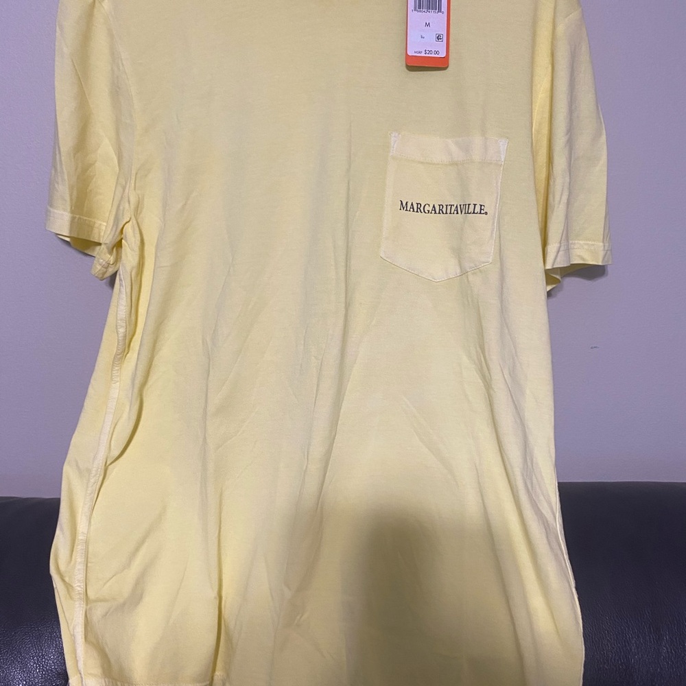 Margaritaville Yellow Short Sleeve Tee